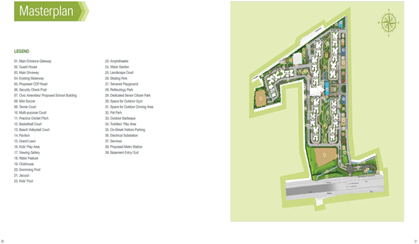 Prestige Jindal City Master Plan