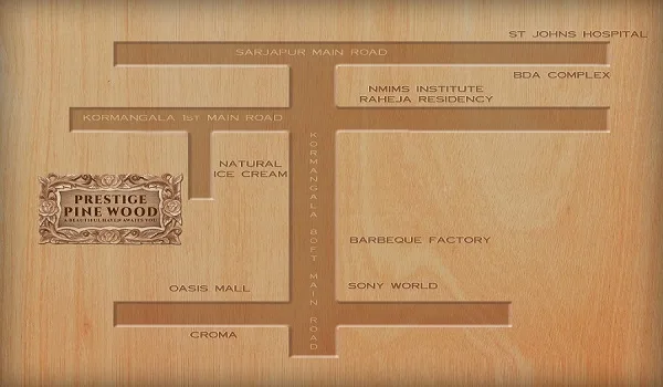 Prestige Pinewoods Location Map