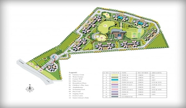 Prestige Tranquility Master Plan